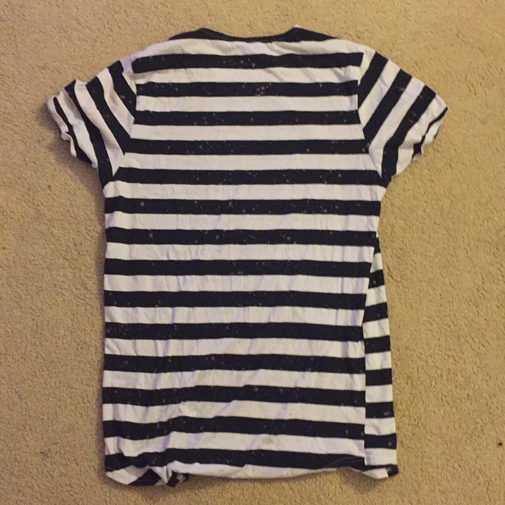 Black/White striped shirt